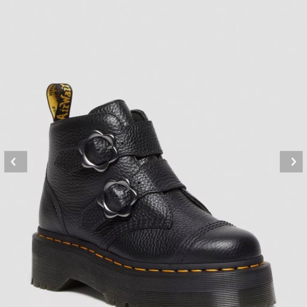 Dr. Martens Black Leather Boots